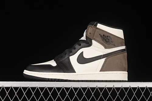 All categories Air Jordan Jordan series basketball shoes Air Jordan 1 High Foreign trade version Air Jordan 1 High OG "Dark Mocha" AJ1 Joe 1 small barb 555088-105